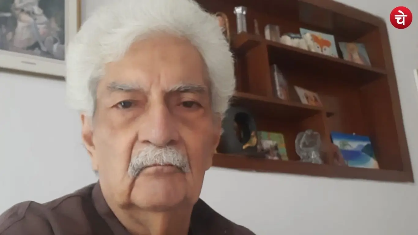 File photo of Noida senior citizen Ajit Singh